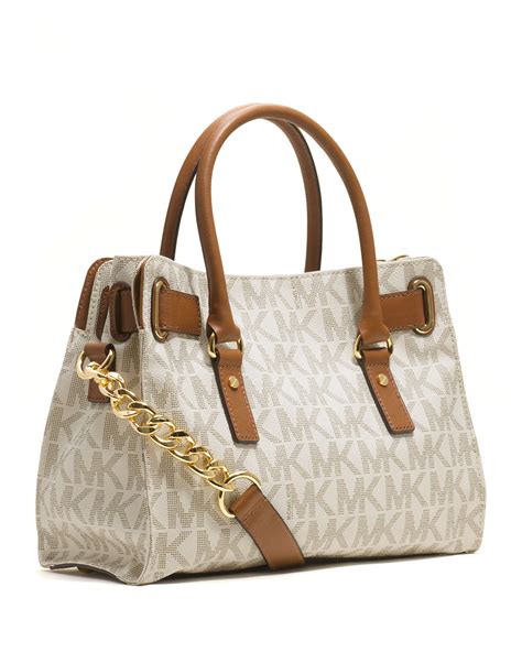 michael kors purse medium|michael kors opened satchel purse.